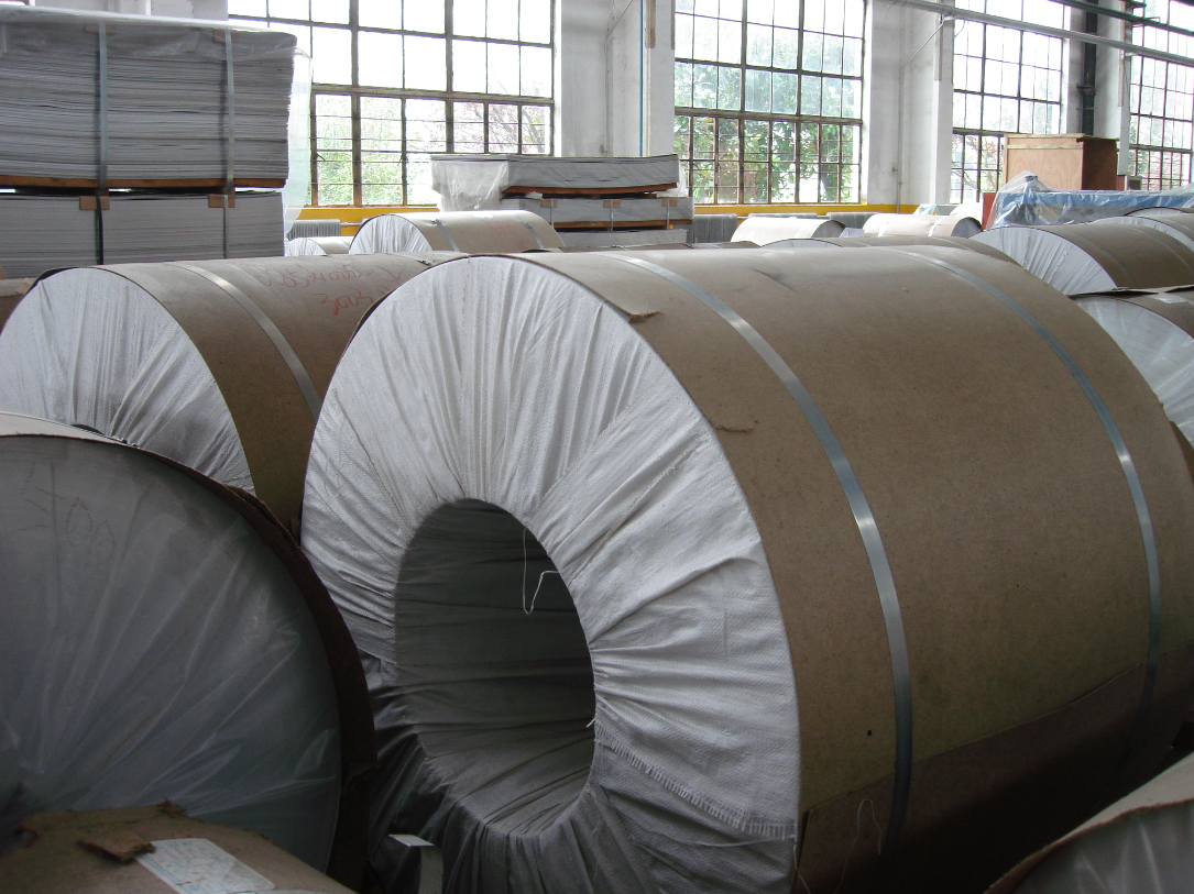 cold rolled steel coil packing