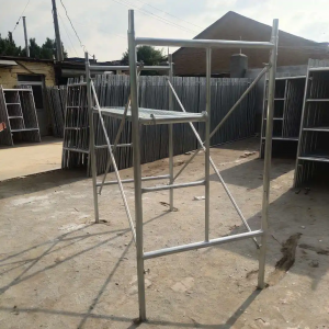 Gbona fibọ sinkii scaffolding