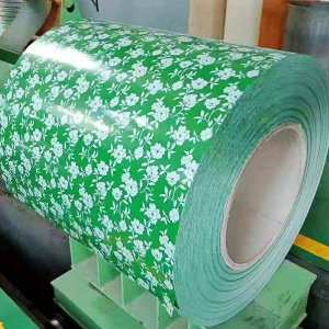 Färg Förmålad galvaniserad stålspole grön