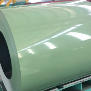Color Prepainted Galvanized Steel Coil အစိမ်း