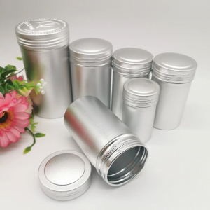 Aluminum alloy tea jar