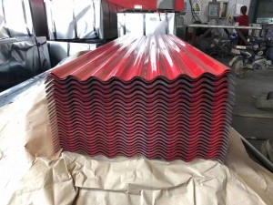 coloured corrugated roofing sheets