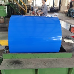 blue galvanised coated roofing sheet
