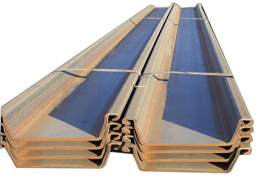 U Z type profile hot rolled steel sheet pile1